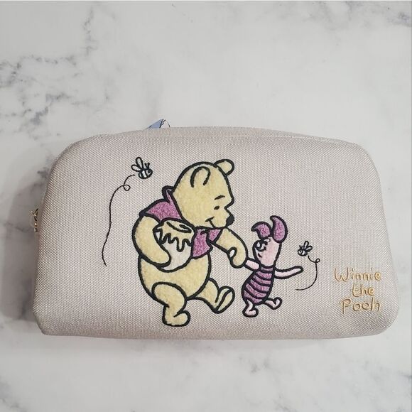 Winnie the Pooh & Piglet Canvas Cosmetic's Case - Picture 2 of 6